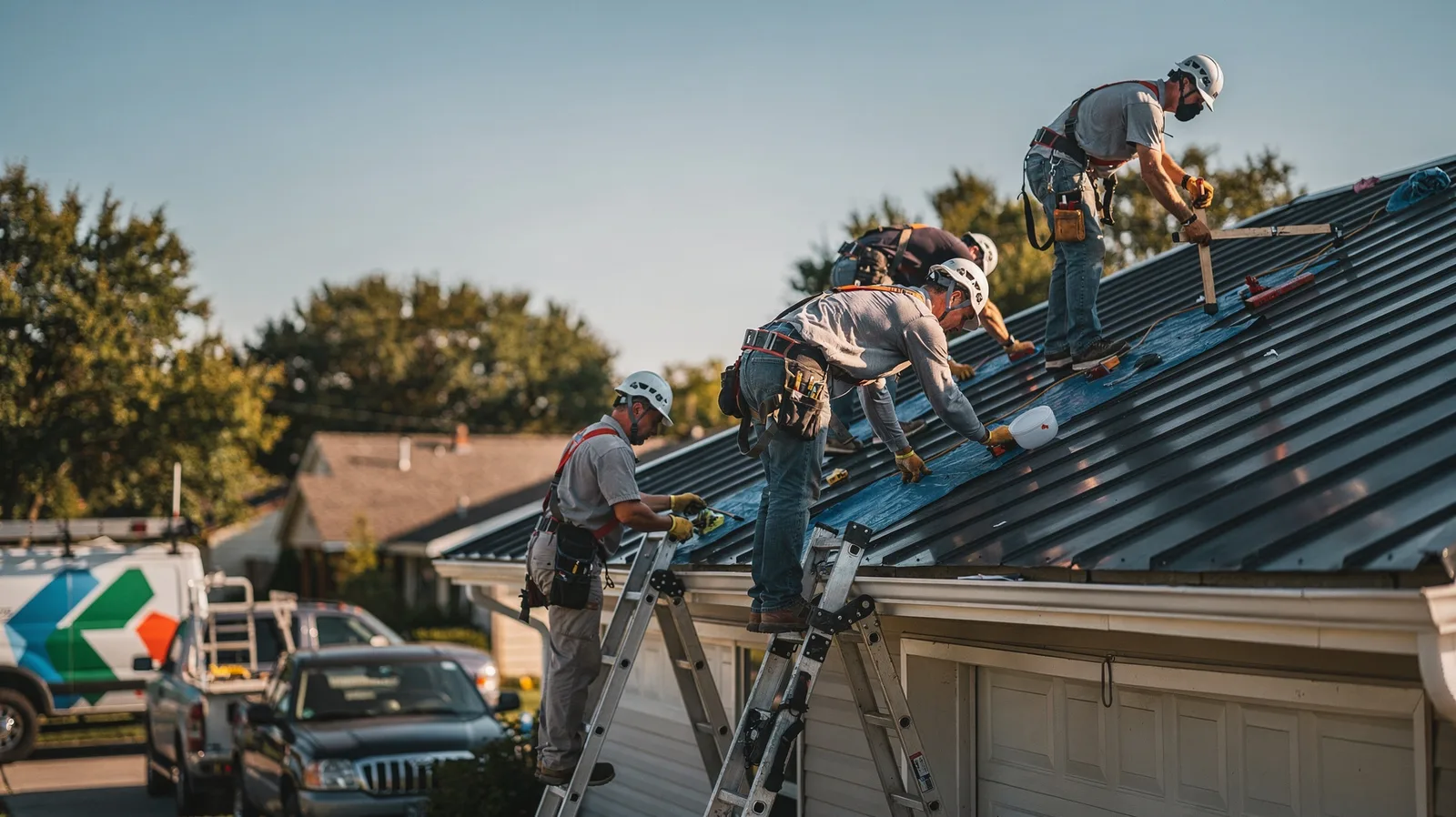 Metal Roof Installation in French Village, MO near me